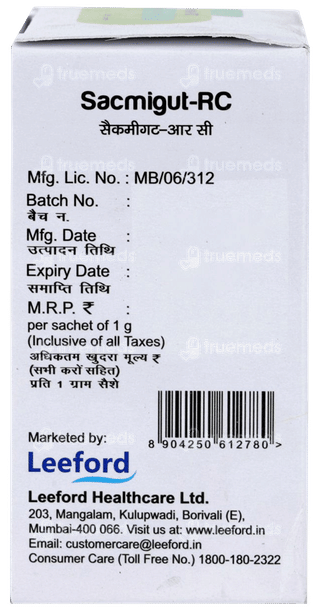 Sacmigut Rc Orange Flavour Sachet 1gm